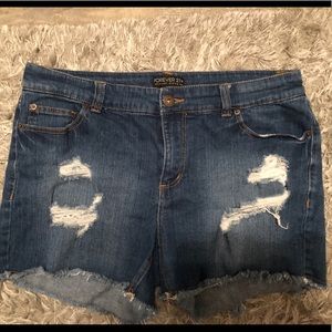 Denim Shorts- forever21 Plus